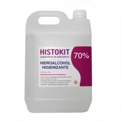 Hidroalcohol 5 litros 70%...